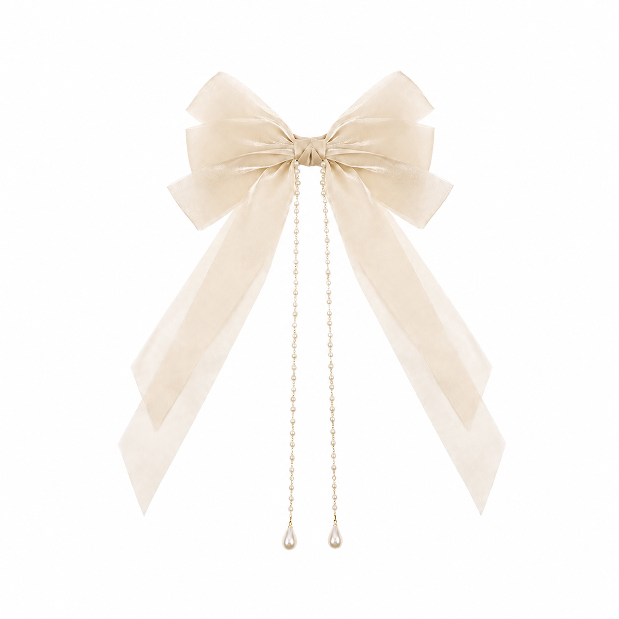 Pearl Drop Clip
